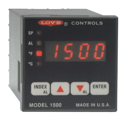 DWYER INSTRUMENTS 15023 DIGITAL TEMPERATURE CONTROLLER,48 MM L