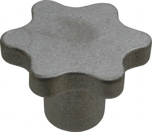 MADE IN USA 17011 3" HEAD DIAM, 6 POINT SCALLOPED KNOB