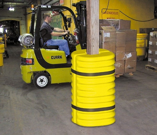 EAGLE 1706 6" COLUMN PROTECTOR- YELLOW