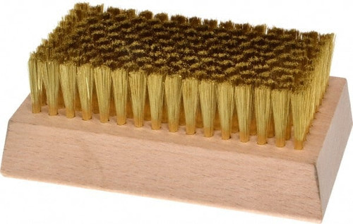 MADE IN USA 1806 3/4" BRISTLE LENGTH, BRASS CLEANING & FI