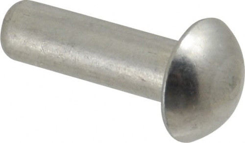 RIVETKING. 18N62RRDAP/1100 3/16" BODY DIAM, ROUND ALUMINUM SOLID RI