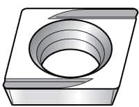 KENNAMETAL 1937520 CDHH1.20.61 GRADE KC5025 CARBIDE TURNING