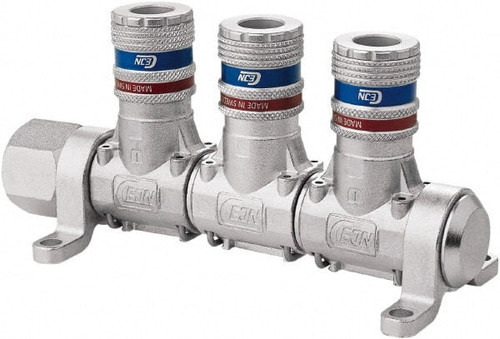 CEJN 19-902-9203-NPT MANIFOLD:1/2"INLET,1/4"OUTLET,1INLETPORT
