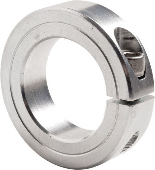 CLIMAX 1C-218-Z ONE-PIECE CLAMPING COLLAR, 2-3/16", ZINC