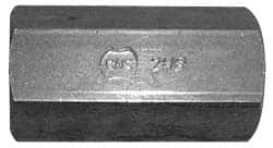 MADE IN USA 204388 1-1/4 - 7 UNC, 3" OAL STEEL STANDARD COU