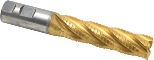 HERTEL 21263 1" DIAM, 4" LOC, 5 FLUTE COBALT ROUGHING