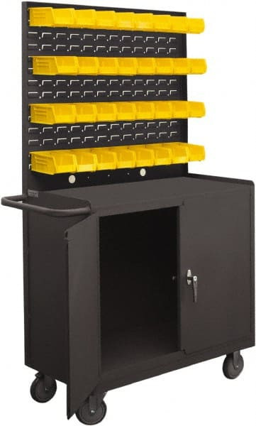 DURHAM MFG CO 2210A-32B-LU-95 DURHAM MFG. MOBILE BENCH CABINET, LOUVER