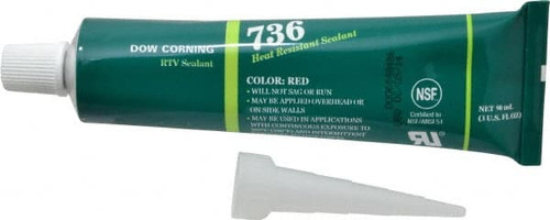 DOW CORNING 2423472 3 OZ TUBE RED RTV SILICONE JOINT SEALANT