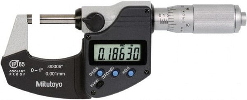 MITUTOYO 293-348-30CAL STD SPDL OUTSD MICROMTS -6"ELE