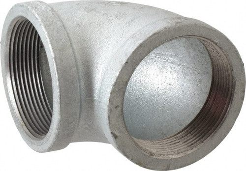 MADE IN USA 3.NML 3" GALVANIZED MALLEABLE IRON PIPE 90 ELB