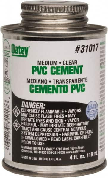 OATEY 31017 4 OZ MEDIUM BODIED CEMENT