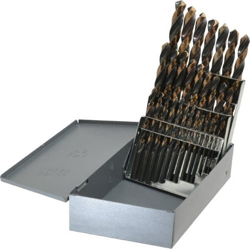 MICHIGAN DRILL 314S29 HSS JOBBER DRILLS-BLK 118 DEG