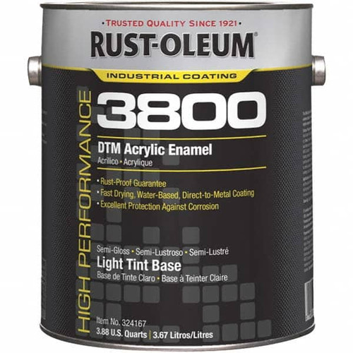 RUST-OLEUM 324167 ACRYLICENAMELPAINT:1GAL,LIGHTTINTBASE,SE