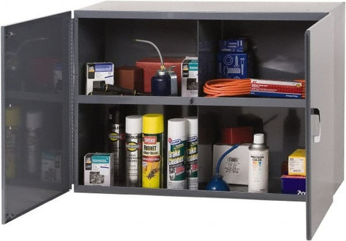 DURHAM MFG CO 338-95-MSC 1 SHELF WALL STORAGE CABINET