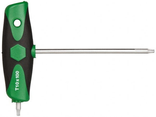WIHA TOOLS 36480 T10 T-HANDLE CUSHION GRIP TORX KEY SET