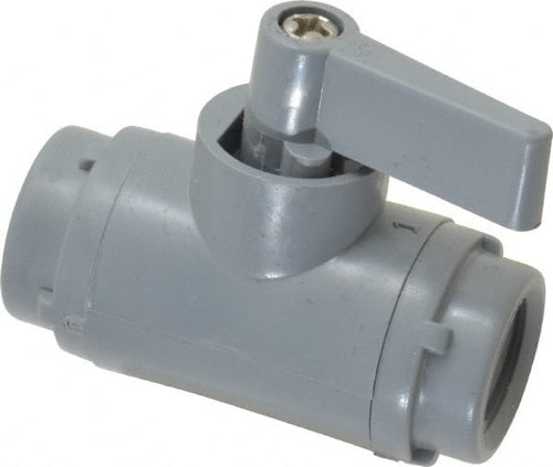 SPECIALTY 3992290 1/4" PIPE, PVC STANDARD BALL VALVE