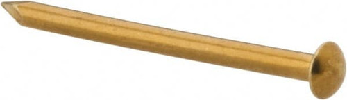 MADE IN USA 3B0210 18 GAUGE, 3/4" OAL ESCUTCHEON PIN NAILS