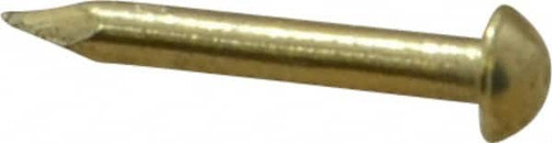 MADE IN USA 3B0510 16 GAUGE, 1/2" OAL ESCUTCHEON PIN NAILS