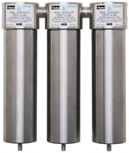 PARKER 3B-6002N-0A1 1/4" PORT, 7" HIGH X 10" WIDE, FRL FILTE