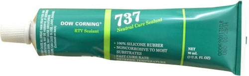 DOW CORNING 4098499 3 OZ CARTRIDGE CLEAR RTV SILICONE JOINT 