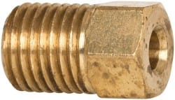 PARKER 41IF-2 1/8" TUBE OD X 5/16-28 UNF BRASS FLARED 
