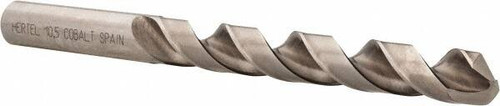 HERTEL 42295 COBALT JOBBER DRILLS 135 DEG