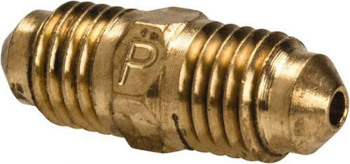 PARKER 42F-2 1/8" TUBE OD X 5/16-24 UNF 45 BRASS FLAR