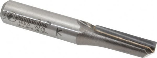AMANA TOOL 45300 BITS,ROUTER3/8"DIAM,1"LOC,1FLUTESTRAIGHT