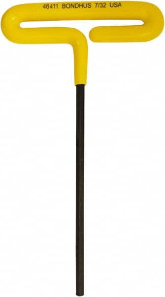 BONDHUS 46411 7/32" HEX, T-HANDLE CUSHION GRIP, HEX KE