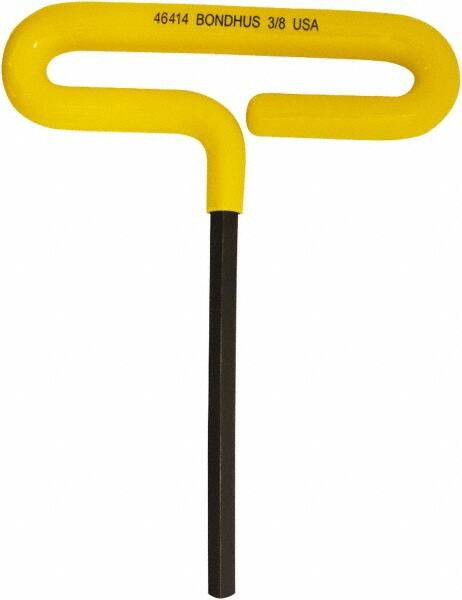 BONDHUS 46414 3/8" HEX, T-HANDLE CUSHION GRIP, HEX KEY