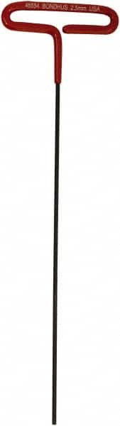 BONDHUS 46554 2.5MM HEX, T-HANDLE CUSHION GRIP, HEX KE