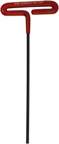 BONDHUS 46564 5MM HEX, T-HANDLE CUSHION GRIP, HEX KEY