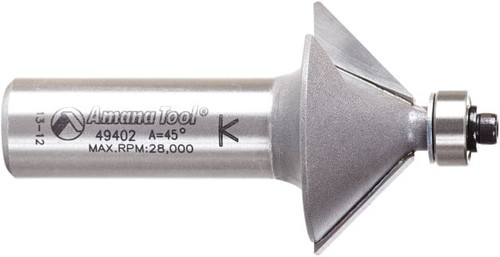 AMANA TOOL 49402 1-1/4" DIAM, 1/2" LOC, 2 FLUTE CARBIDE-T