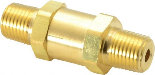 PARKER 4M-C4L-1-BN-B 1/4" BRASS CHECK VALVE