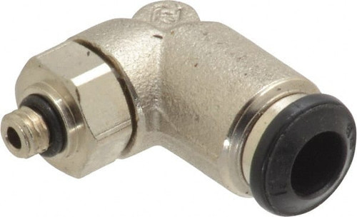 ALPHA TECH 50115N-6-M5 AIGNEP SWIVEL ELBOW 50115N-6-M5, 6MM TUB