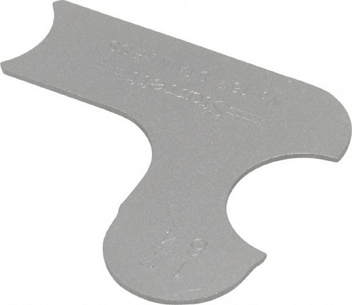 STARRETT 50637 17/64 INCH RADIUS GAGE