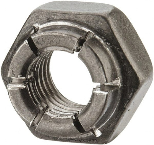 FLEX-LOC 50FC-428 1/4-28 UNJF 18-8 HEX LOCK NUT WITH EXPAN