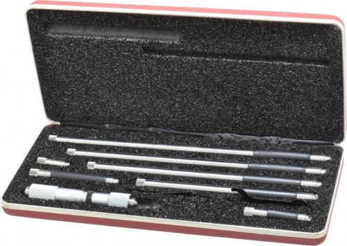 STARRETT 53054 4 TO 24 INCH RANGE, SATIN CHROME COATED,