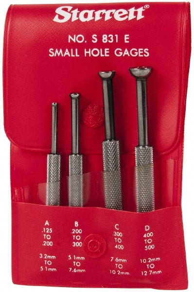 STARRETT 53087 SETS OF SMALL HOLE GAGES