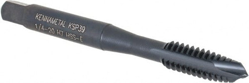 KENNAMETAL 5416856 1/4-20 3 FLUTE OXIDE FINISH VANADIUM HIG