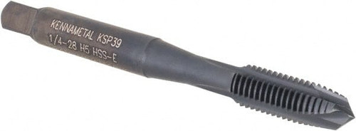 KENNAMETAL 5416882 1/4-28 3 FLUTE OXIDE FINISH VANADIUM HIG