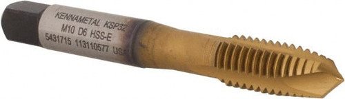 KENNAMETAL 5431715 M10X1.50 6H 3 FLUTE TICN/TIN FINISH VANA