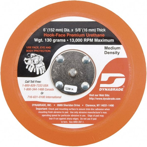 DYNABRADE 56181 VACUUM,DISC PAD,5" DIA.