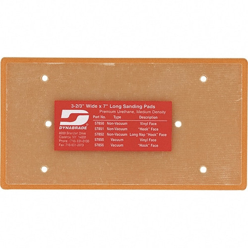 DYNABRADE 57852 DYNABUG,DISC PAD,3-2/3" X7"