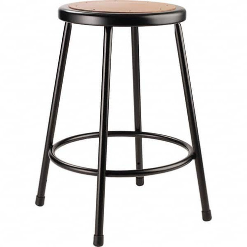 NATIONAL  PUBLIC SEATING CORP. 6224-10 NPS 24" HEAVY DUTY STEEL STOOL