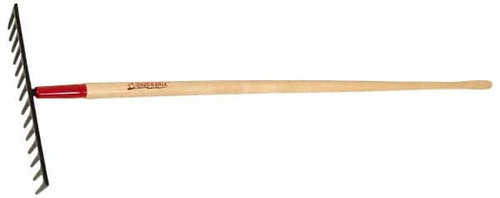RAZOR-BACK 63121 ASPHALT RAKE WITH 66" STRAIGHT WOOD HAND