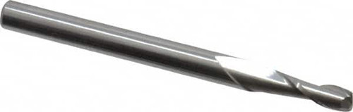 ACCUPRO 6503367 0.1" DIAM 2 FLUTE SINGLE END SOLID CARBI