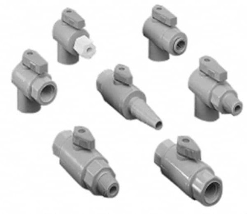 SPECIALTY 6575590 1/4 X 3/8" PIPE, PVC STANDARD BALL VALVE