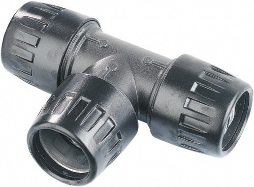 TRANSAIR 6604 17 00 1/2" ID, 16.5MM OD, EQUAL TEE