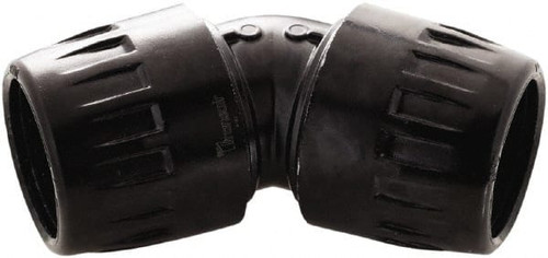 TRANSAIR 6612 40 00 1-1/2" ID, 40MM OD, 45 UNION ELBOW